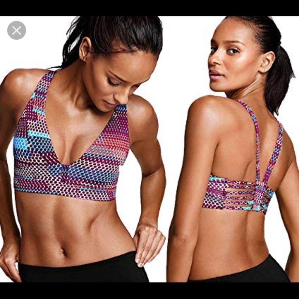 VSX Victoria’s Secret Strappy Sport Bra Size M